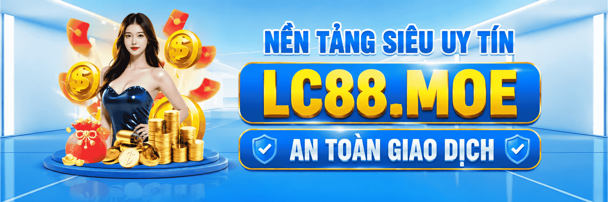 Hình ảnh chính thức trên nền tảng online của LC88